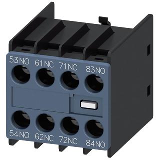 Aux. Switch 2no+2nc For S00 Scre For 3rh2140/3rh2440 Contactors