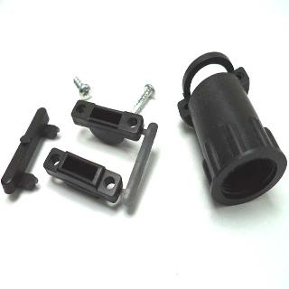 CABLE CLAMP CPC SHELL11 PLAS BLK