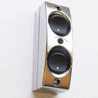 ROCKER SWITCH DUAL ON/OFF OR ON/ON CHROME INTERIOR LIGHT SWIT