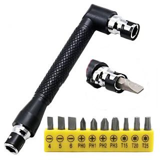 SCREWDRIVER TWIN WRENCH 11PC/SET 3XSLOT 4XPHILIPS 3XSTAR BITS
SKU:262685