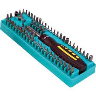 SCREWDRIVER MULTIBIT 62 IN 1.. MAGNETIC RATCHET REVERSIBLE
SKU:203715