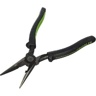 PLIERS LONG NOSE 8IN WITH 12AWG