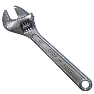 WRENCH ADJUSTABLE 8IN MAX 1IN