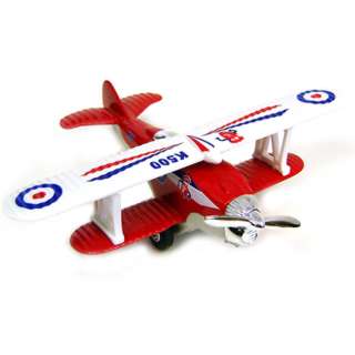 FANCY FLIGHT PULLBACK BIPLANE ASSORTED COLOURS