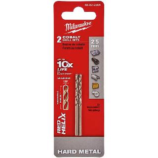 DRILL BIT METRIC RED HELIX 2.5MM COBALT HARD METAL
SKU:261920