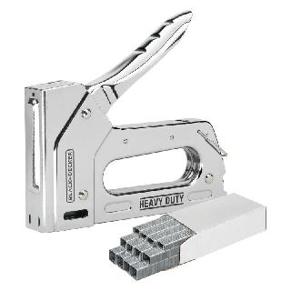 STAPLE GUN HEAVY DUTY STEEL WITH