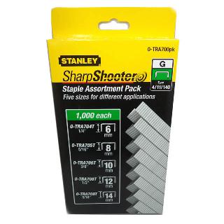 STAPLES ASSORTED 6 8 10 12 14MM