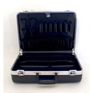 TOOL CASE EMPTY 18.5X14.2X7INCH PLAS BLACK WITH B & C PALLETS