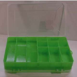 COMPONENT BOX 8X5X1.5IN GREEN 11 COMPARTMENTS FLIP SIDES CLEAR
SKU:210134