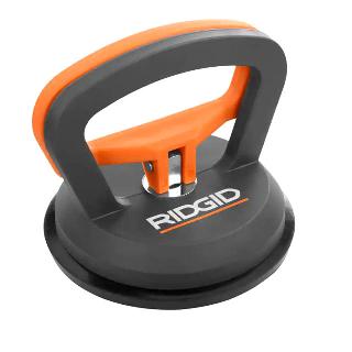 SUCTION CUP RUBBER 4-7/8IN HOLDS 20LB TILES MARBLE GRANITE GLASS