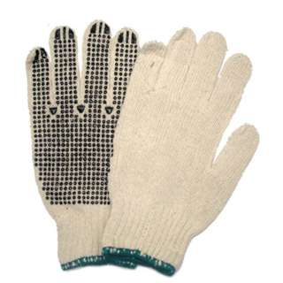 GLOVES ANTI-SLIP KNITTED LARGE