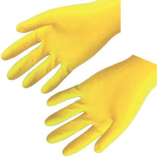 GLOVES LATEX REUSABLE SMALL