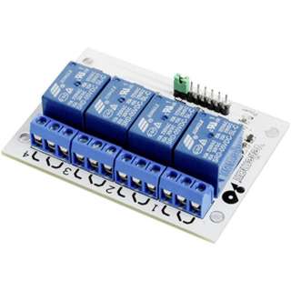 RELAY MODULE 4 CHANNEL INTERFACE BOARD HIGH CURRENT IP:5-12VDC
SKU:260451