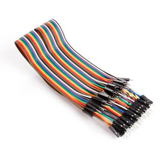 JUMPER WIRE MALE MALE 40PINS FLAT CABLE COLOUR 30CM 22-26AWG
SKU:258274