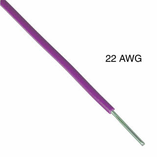 WIRE SOLID 22AWG 100FT PURPLE TR64 TC PVC FT1 300V 105C
SKU:159148