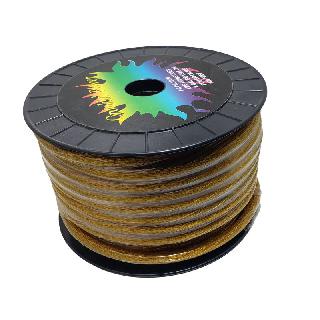 Power Cable 4awg Yellow 100ft Pure Copper