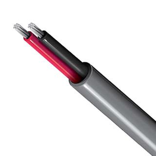 CABLE 2C 20AWG STR UNSH 1245FT