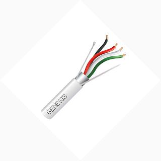 CABLE 4C 22AWG STR SHLD 1000FT