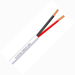 CABLE 2C 22AWG SOL UNSH 500FT
