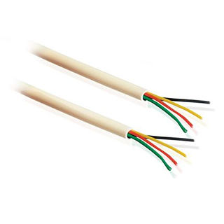 TELEPHONE RND CABLE 4C/24AWG 75F