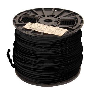 LEAD WIRE 2C 18AWG UNSH 700FT BK