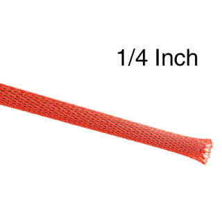 EXPANDABLE SLEEVE 1/4IN RED 10FT