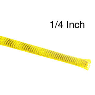 EXPANDABLE SLEEVE 1/4IN YEL 10FT
