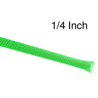 EXPANDABLE SLEEVE 1/4IN GRN 10FT