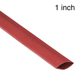 TUBING HST 1INX4FT SW RED 2:1
