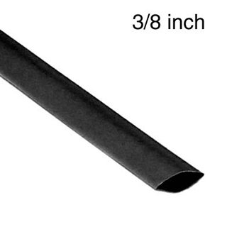 TUBING HST 3/8INX4FT SW BLK 2:1