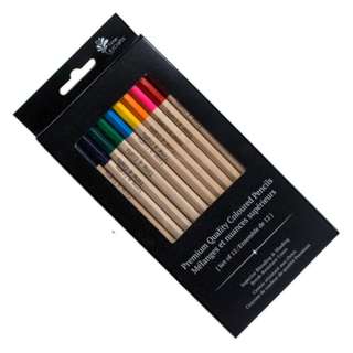 PENCIL COLORING 12PCS/SET ASSORTED COLORS
