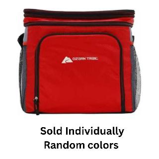 COOLER BAG 36 CAN SOFT-SIDED ASSORTED COLORS 15.5X10X14.5IN