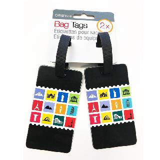 LUGGAGE TAG LANDMARKS MULTI-COLOUR
SKU:250114