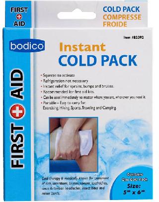 INSTANT COLD PACK 5X6 INCH